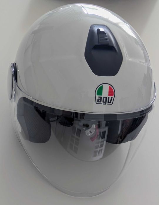 Capacete AGV Eteres Mono Branco S - NOVO