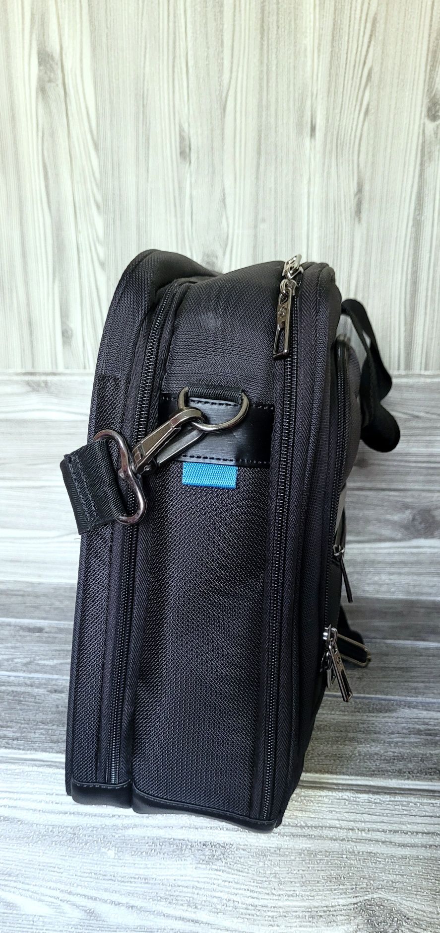 Torba biznesowa Samsonite na laptopa bagaż podręczny USB podróżna