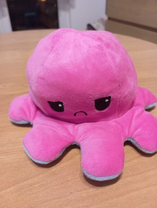 Wesoła/smutna Ośmiornica pluszak maskotka