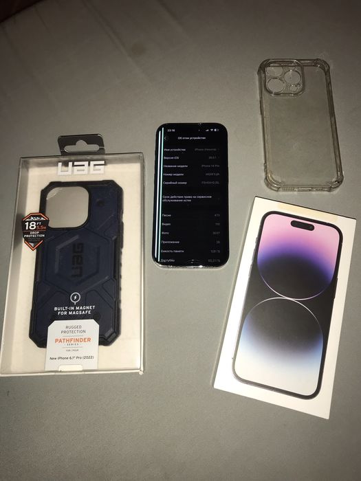 Apple iPhone 14 Pro 128GB полностью исправный под замену дисплея
