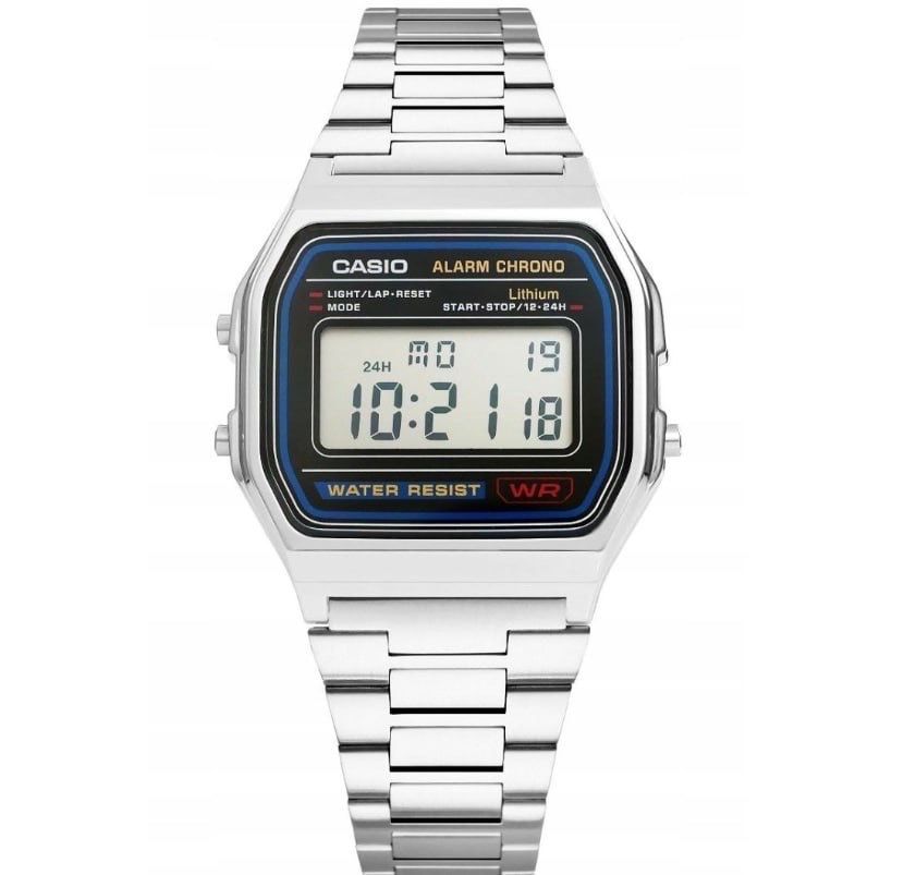 Годинник Casio A158WA-1/Оригінальний годинник Casio/Чоловічий годинник