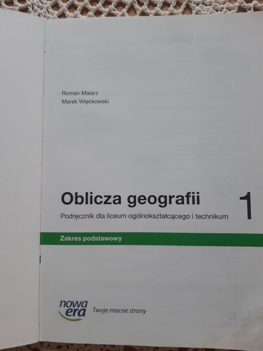Podręcznik Oblicza geografii 1
