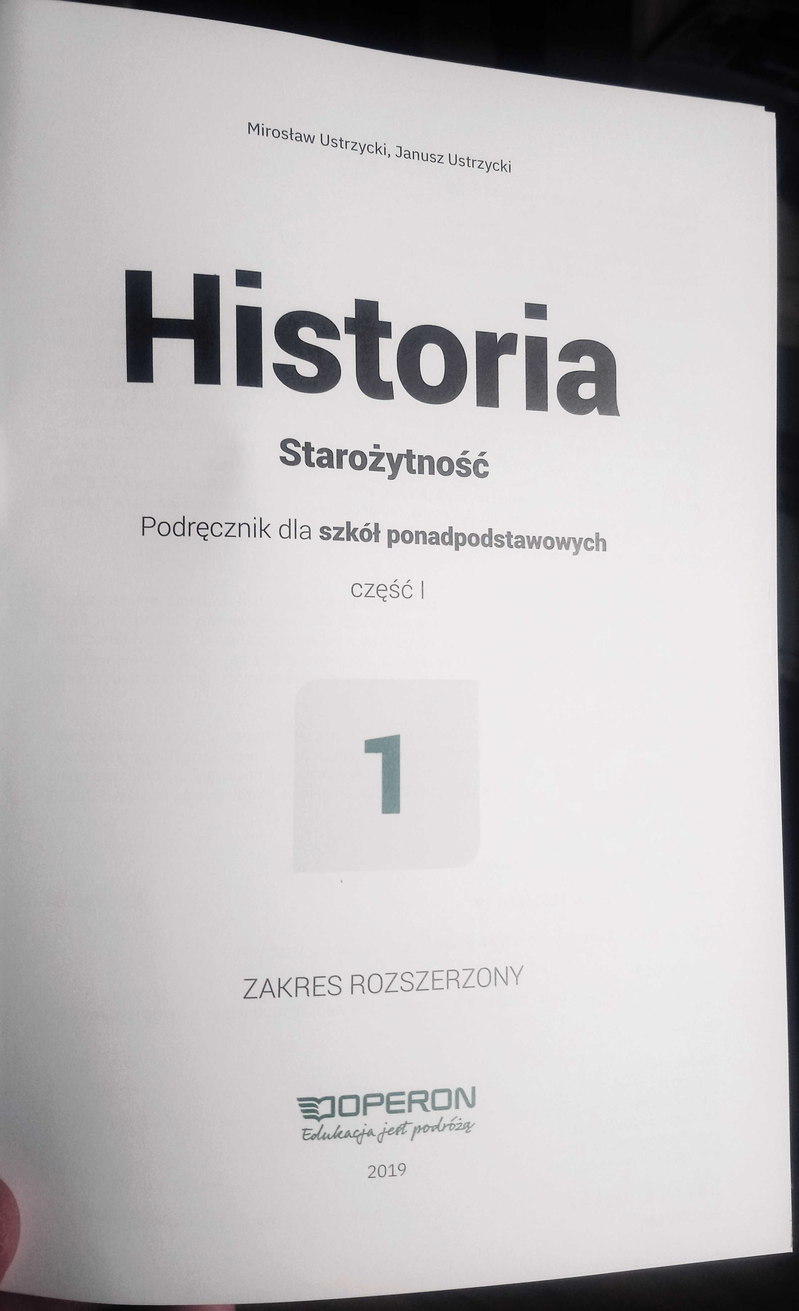 Historia. Klasa 1. Zakres rozszerzony.  Liceum , technikum NOWA! TANIO