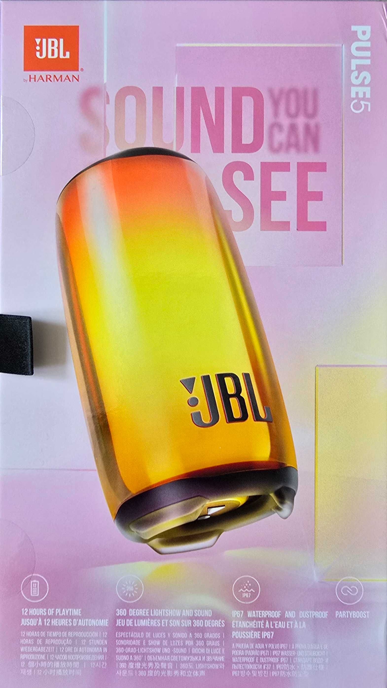 JBL Pulse 5 (czarny)