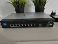 Switch Biznesowy Cisco SRW2008 - 8 portów Gigabit + 2 porty SFP