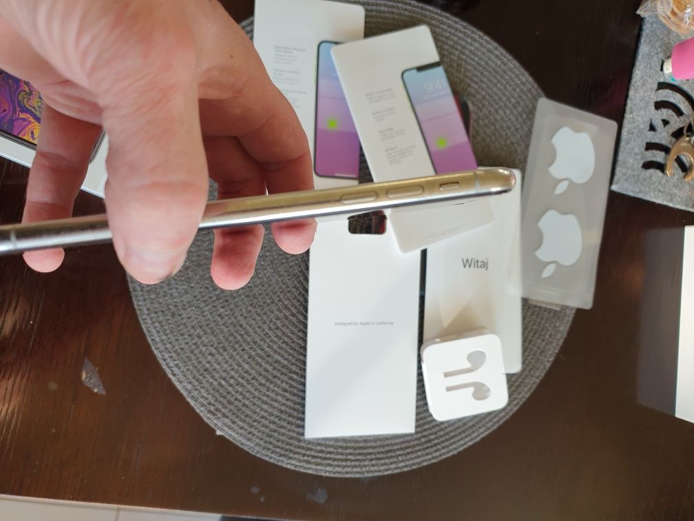 Iphone X S Max Stan idealny kupiony w salonie  1 właściciel stan idea