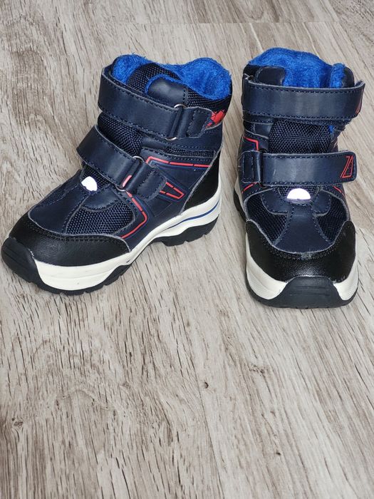 Buty chłopiec 21 dł wkladki 13 cm jesień ocieplane zima trzewiki