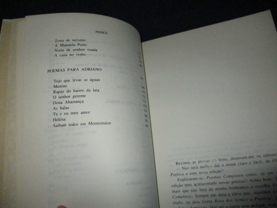 Livro Obra Poética Manuel da Fonseca Autografado