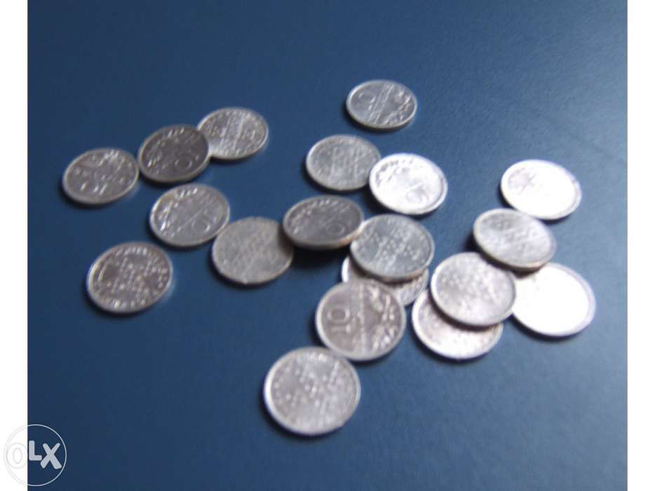 Moeda 10 centavos alumínio de 1971 a 1976
