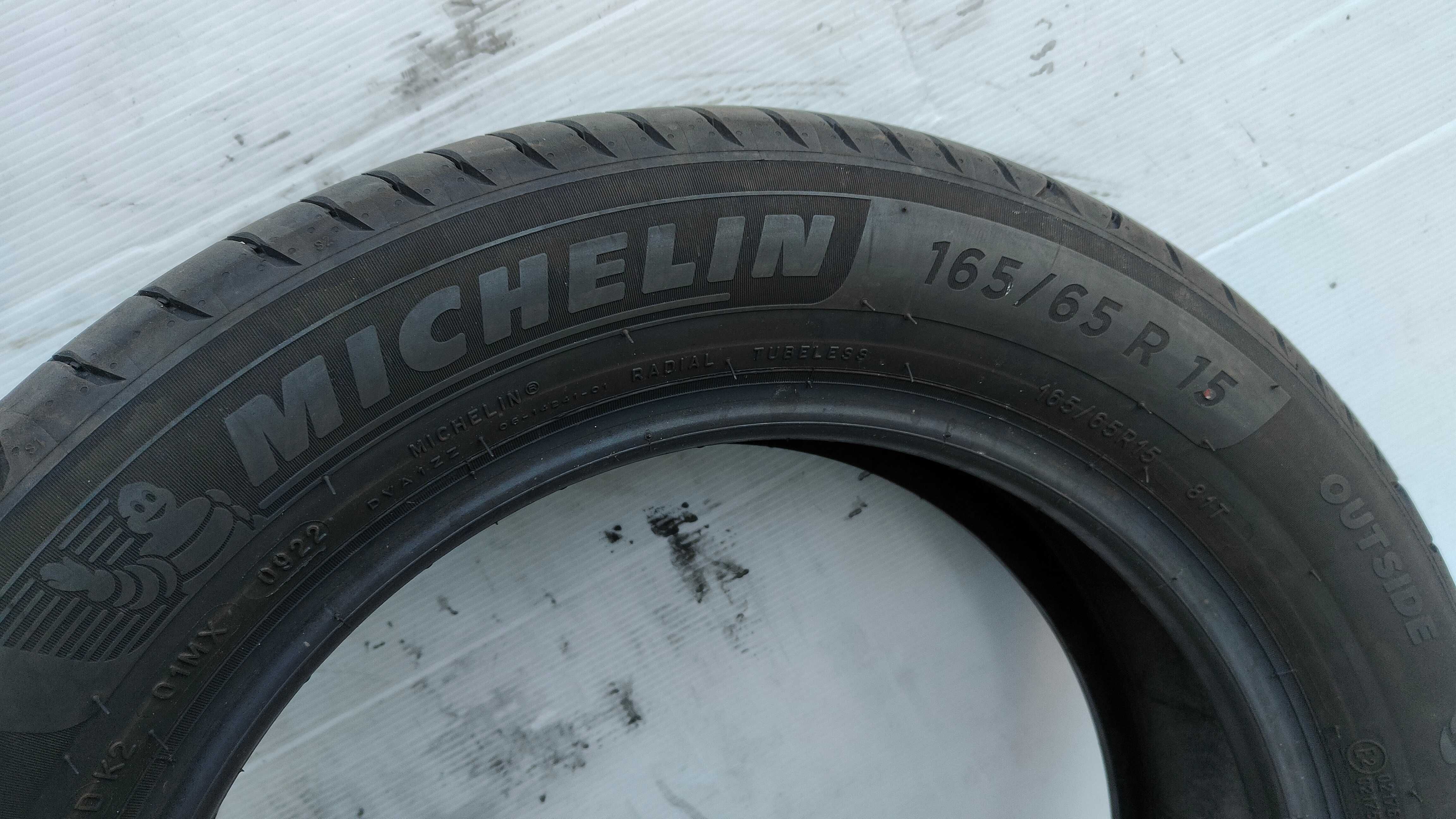 Opony Letnie 165/65/15 Michelin Primacy4 Jak Nowe 4szt 2022r 7mm