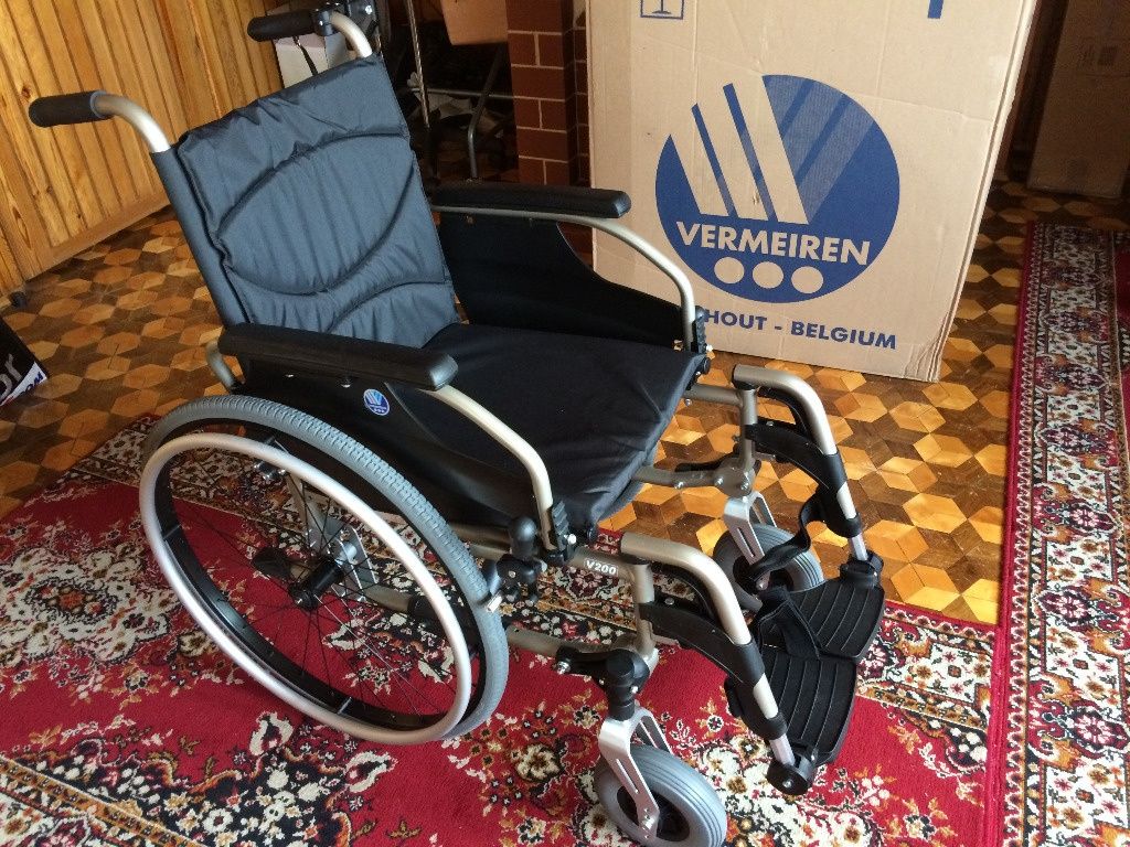 Wózek inwalidzki aluminiowy jak nowy