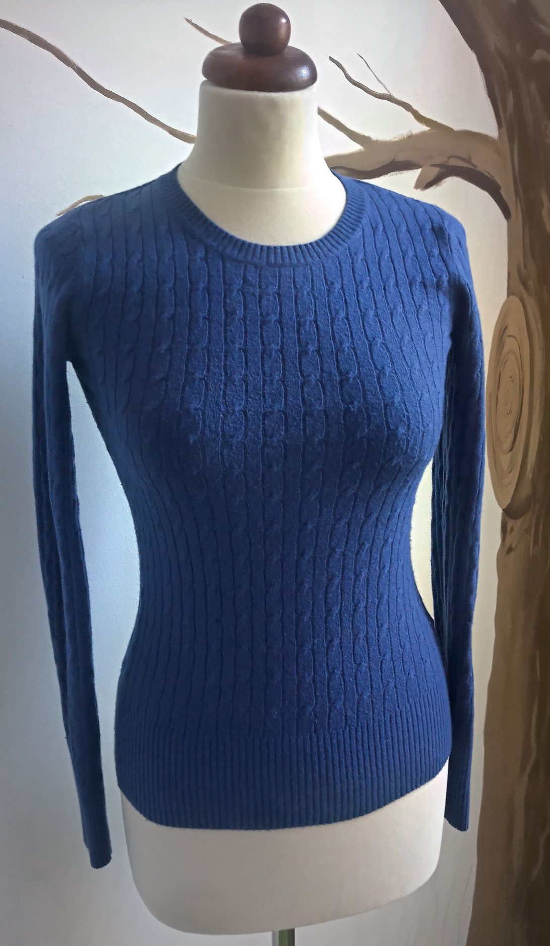 Sweter bluzka sweterkowa bluzka Przedwiośnie wiosna