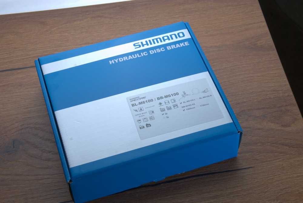 Hamulec tarczowy SHIMANO Deore BL-M6100 / BR-M6100 przód
