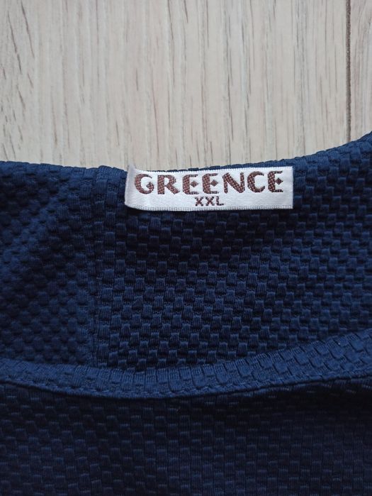 Granatowa sukienka Greence XL