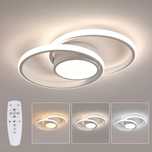 Lampa sufitowa LED SENQIU ściemniana, okrągła, 40 W, 3000   6500 K