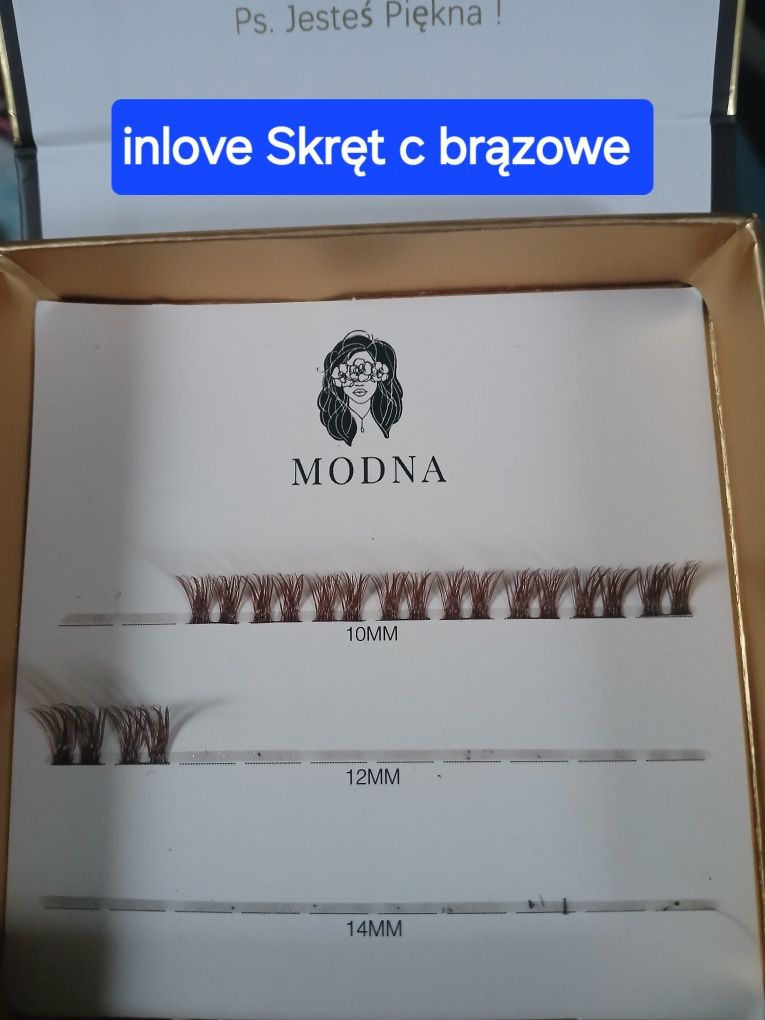 Rzęsy bondingowe+akcesoria