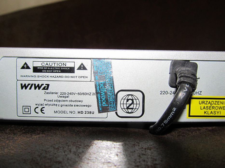 DVD Wiwa HD238U z USB