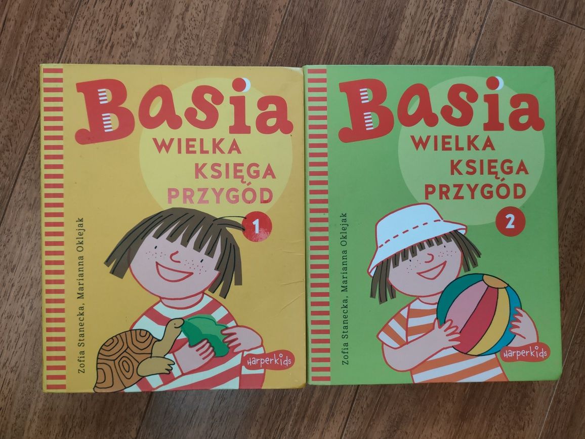 Basia wielka księga przygód cz. 1 i cz. 2. KOMPLET