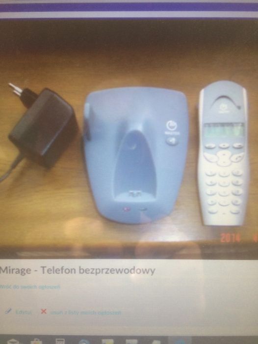 Telefon bezprzewodowy Mirage