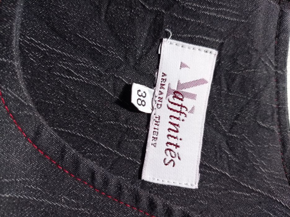 Французское джинсовое платье в пол. М размер.