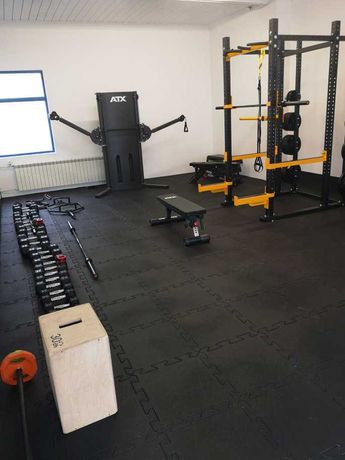 Podłoga na siłownię, studio treningu personalnego Puzzle 15mm