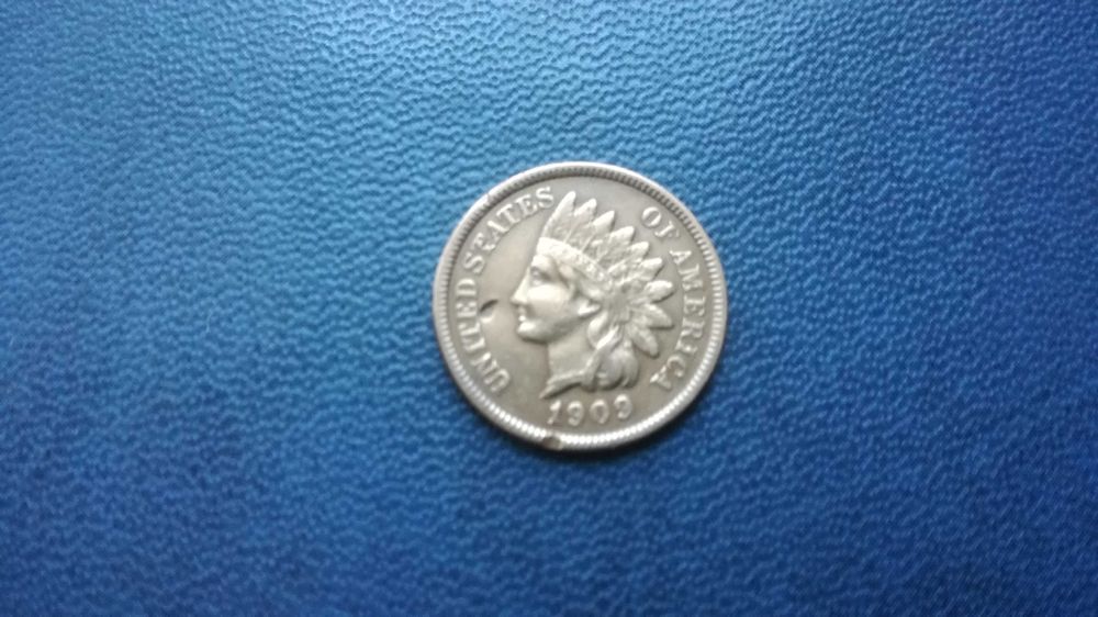 USA 1 cent 1909 (Indian head)