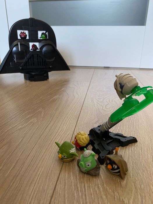 Gra zręcznościowa jenga angry birds star wars