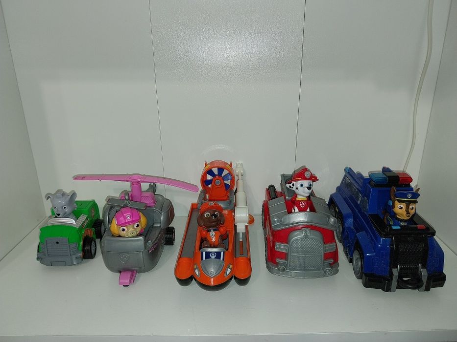 Zestaw pojazdów Psi Patrol Paw Patrol
