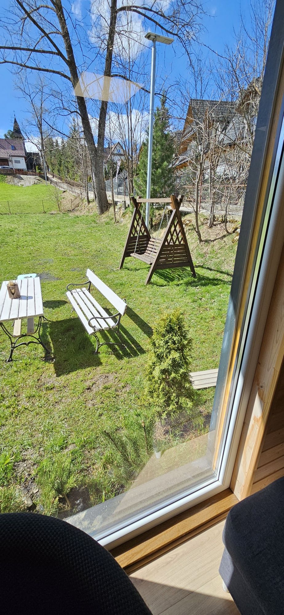 Klimatyzowany ECO domek z Widokiem i dużym ogrodem