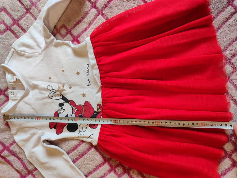 Сукня для дівчинки з фатіном, розмір 98-104