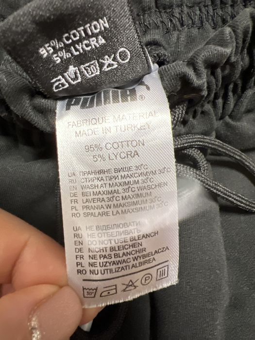 Спортивні штани puma оригінал, турецькі штани puma, чорні спортивки