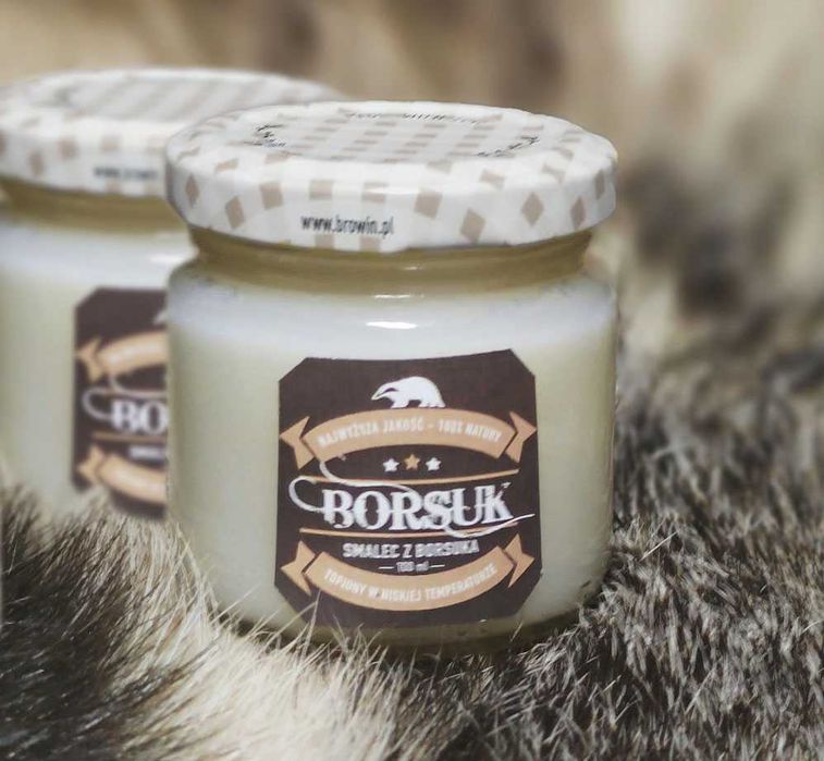 Smalec (sadło) z Borsuka - 200 ml
