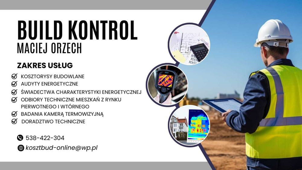 Odbiory techniczne mieszkań | Audyty Energetyczne Kosztorysy budowlane