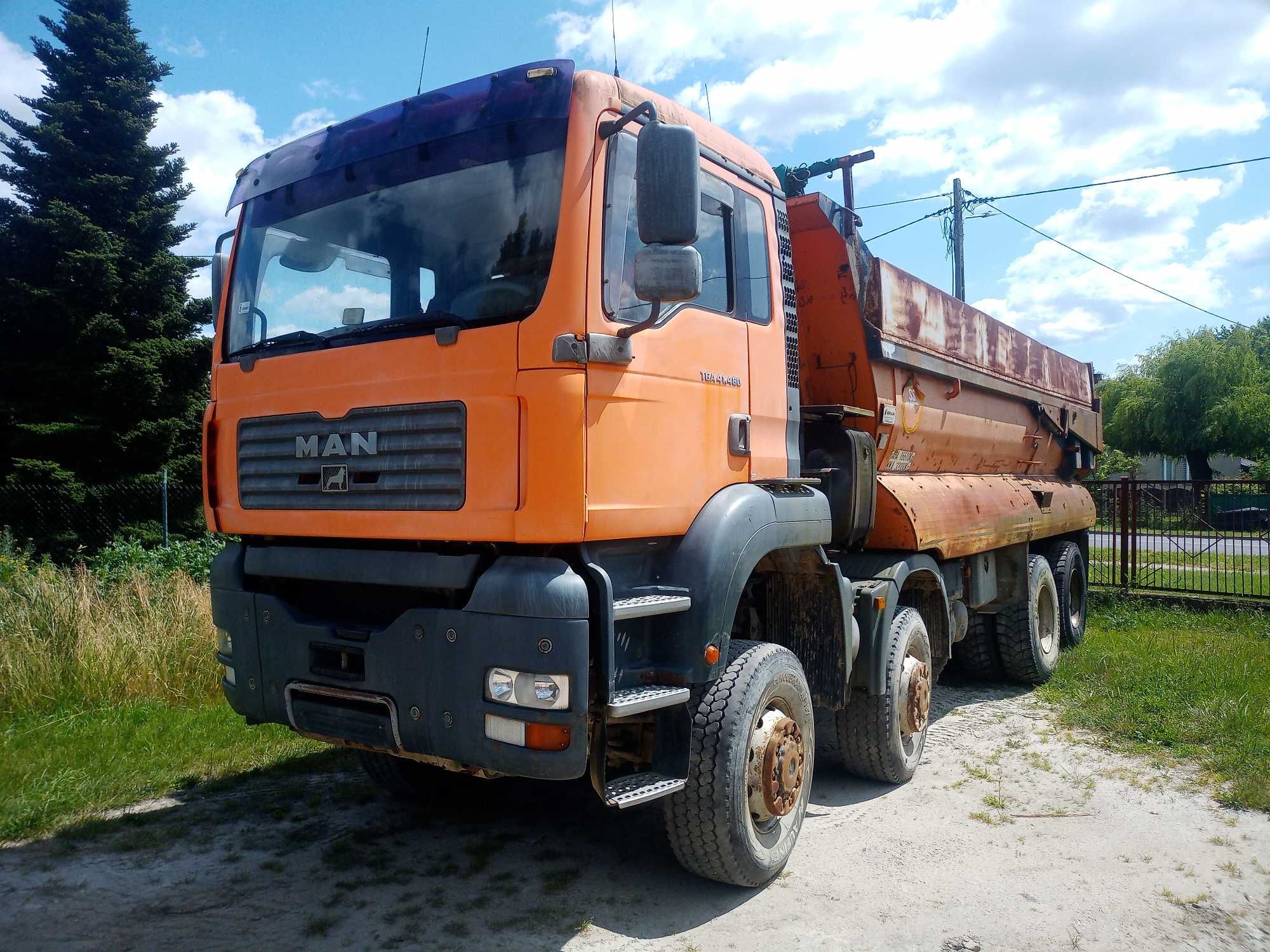 Wywroka MAN TGA 41.480 8x8