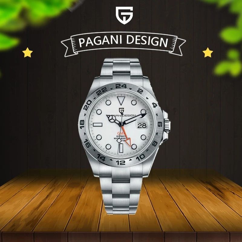 Механічний годинник з автопідзаводом Pagani Design PD-1682