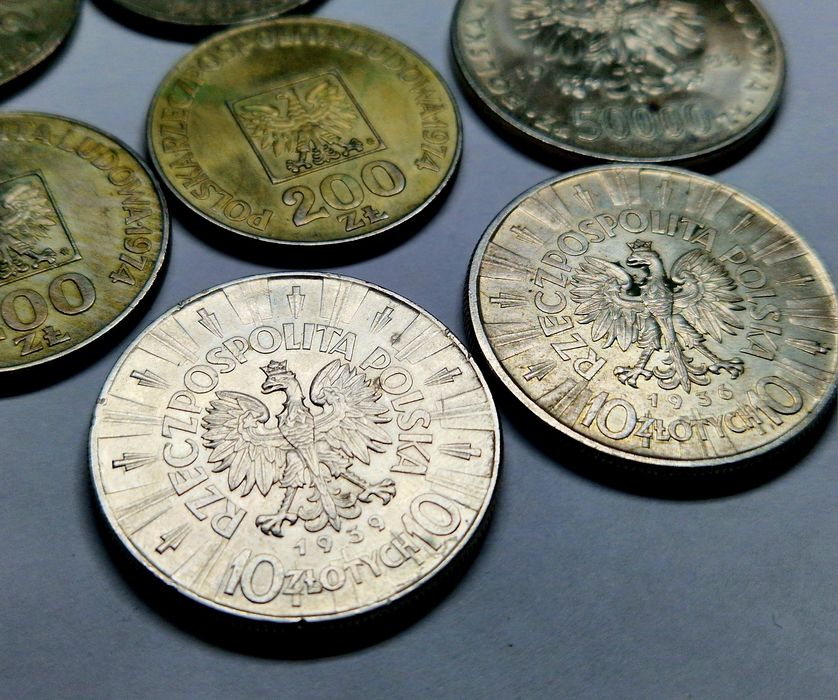 Zestaw monet! IiRP +PRL