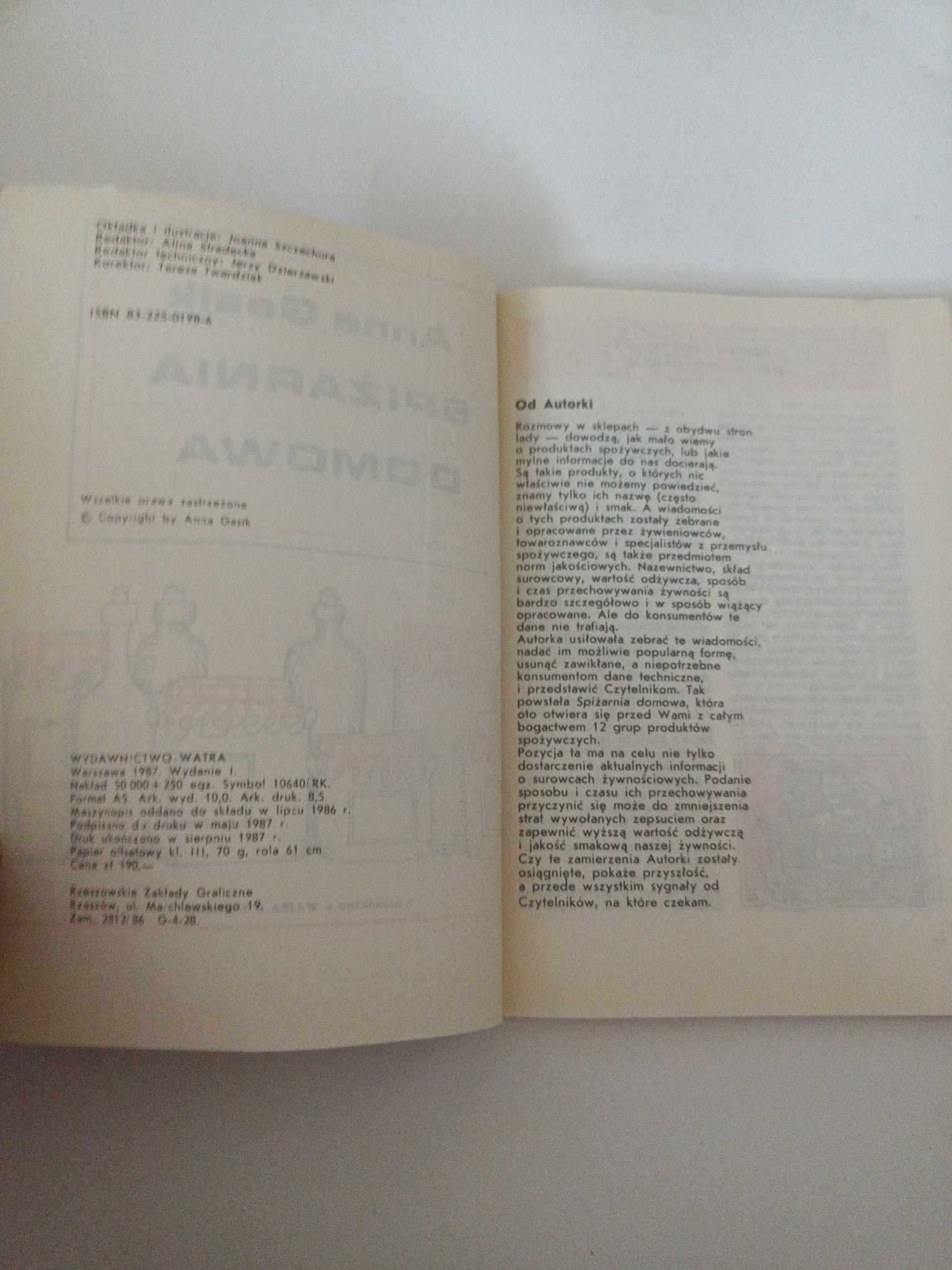Spiżarnia domowa Anna Gasik