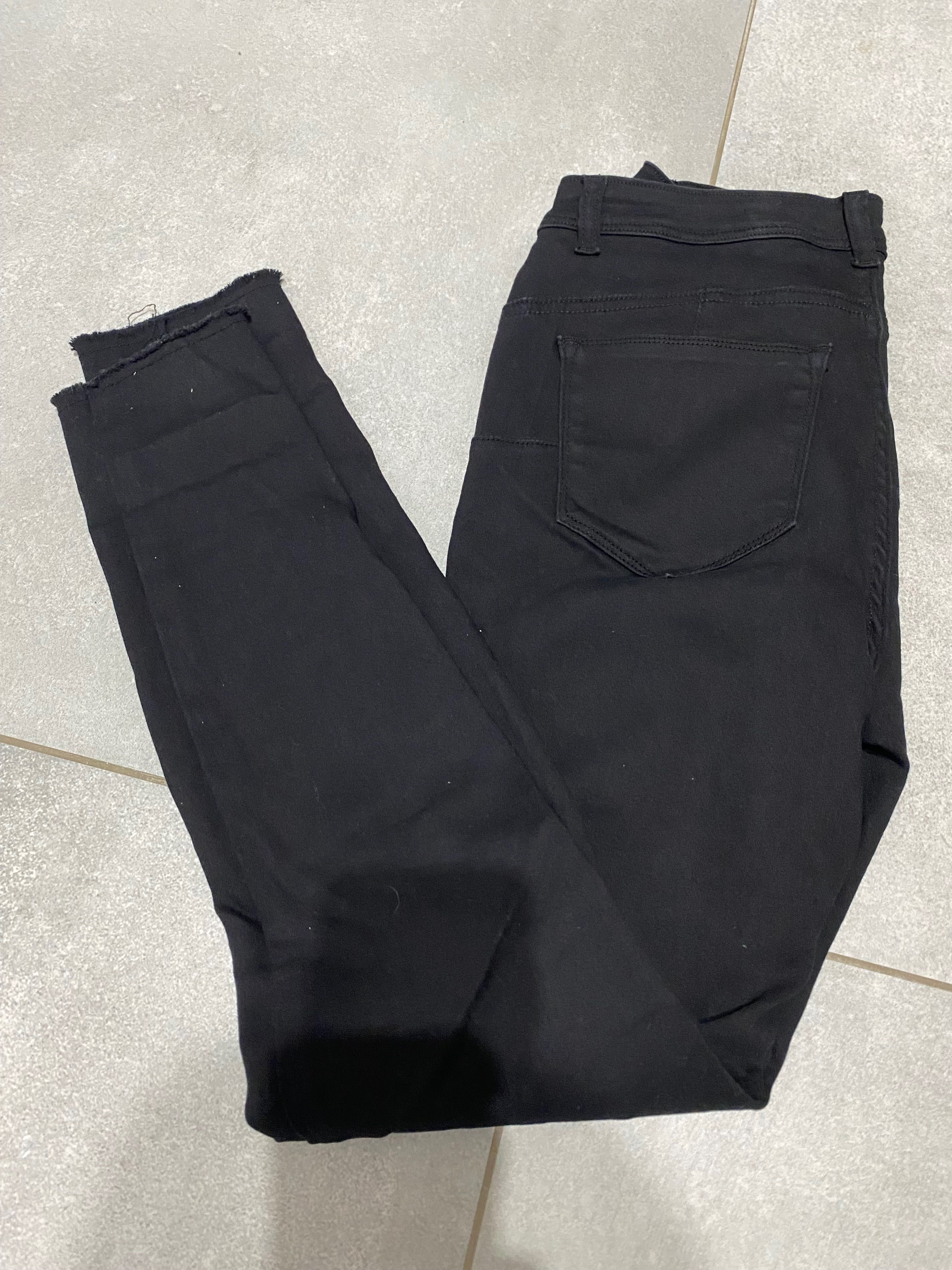 Klasyczne czarne jeansy Mood M 38