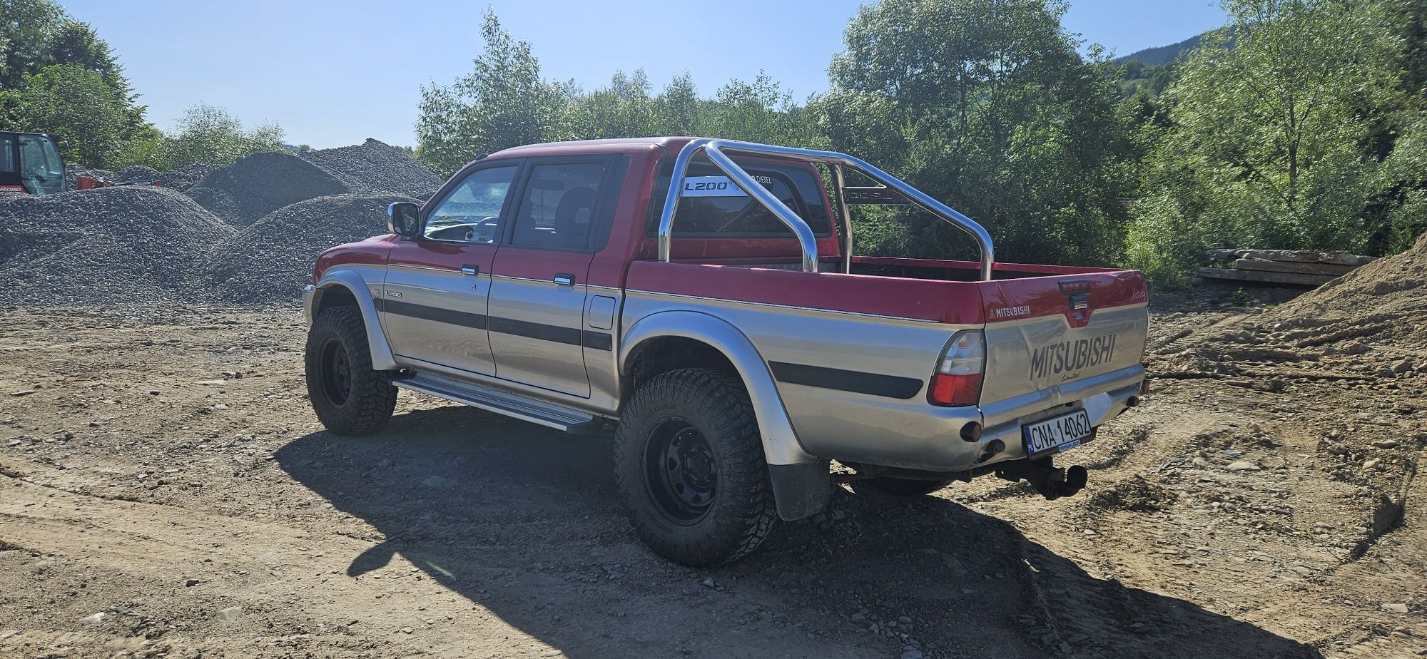 Mitsubishi L200 2.5 tdi 4x4 Lift Reduktor zdrowy blokada klima polecam