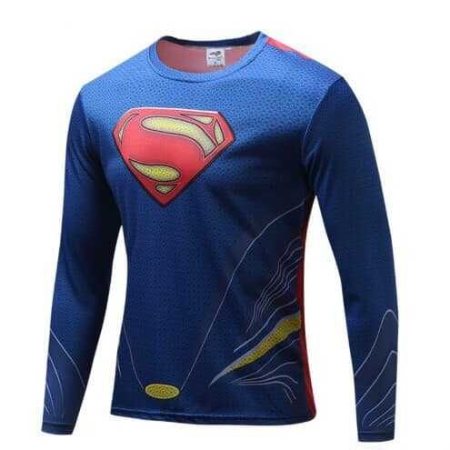 Спортивная кофта/лонгслив superman under era s-m longsleeve nike dry