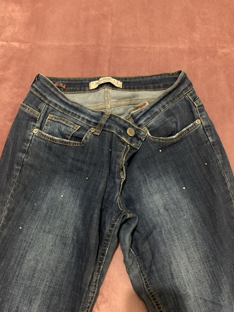 Calças de ganga mulher jeans “Miss Miss” tamanho L / 46