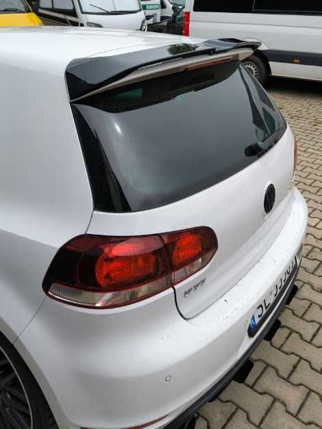 Spoiler Lotka Golf 6 MK6 GTI GTD R OETTINGER Czarny Połysk