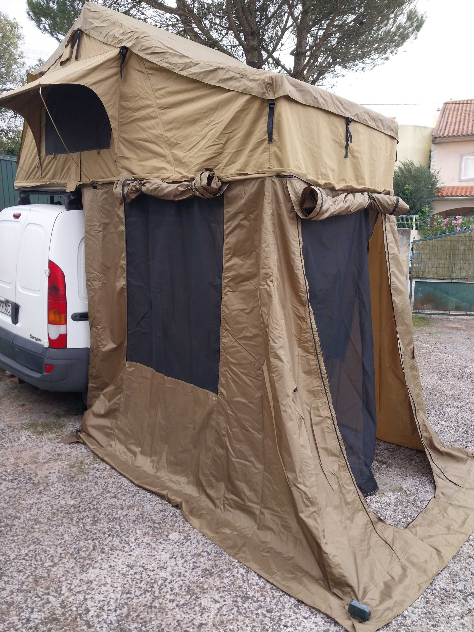 Tendas tejadilho carro DELUXE