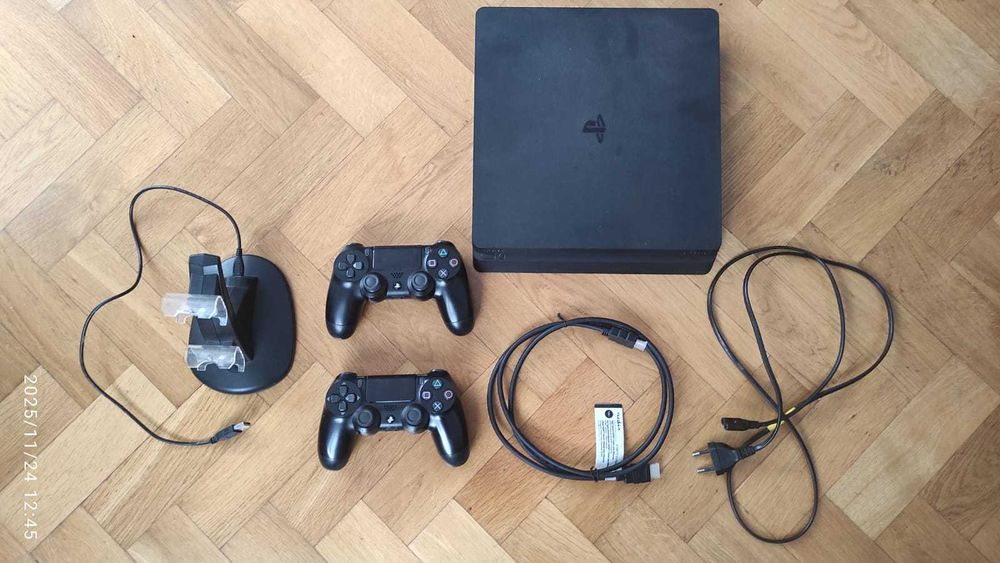 konsola Playstation 4 Slim PS4 512GB + 2 Pady + ładowarka + HDMI + gry
