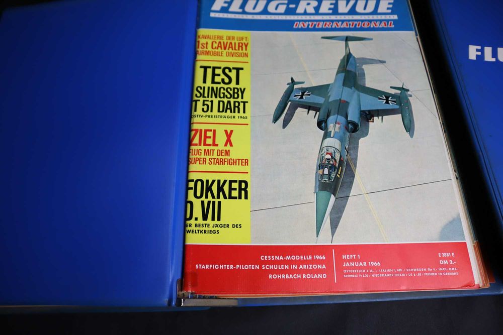 FLUG REVUE gazety historia lotnictwa  3 tomy 1966/67 r b5/080950