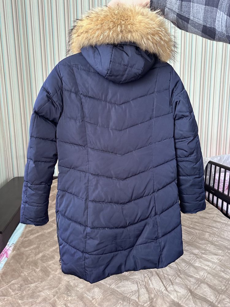 Зимовий пуховик пальто