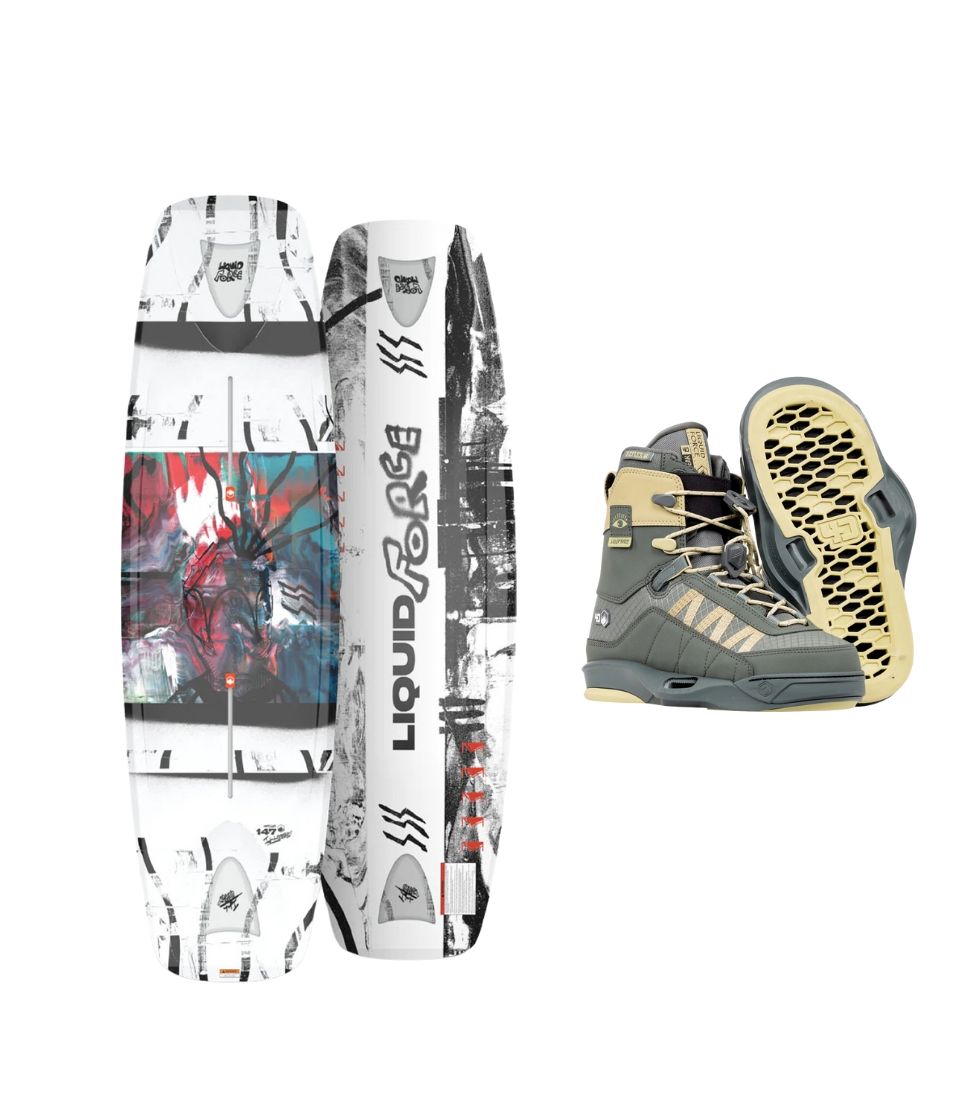 Zestaw Wake Liquid Force Illusion + Buty Peak 4d