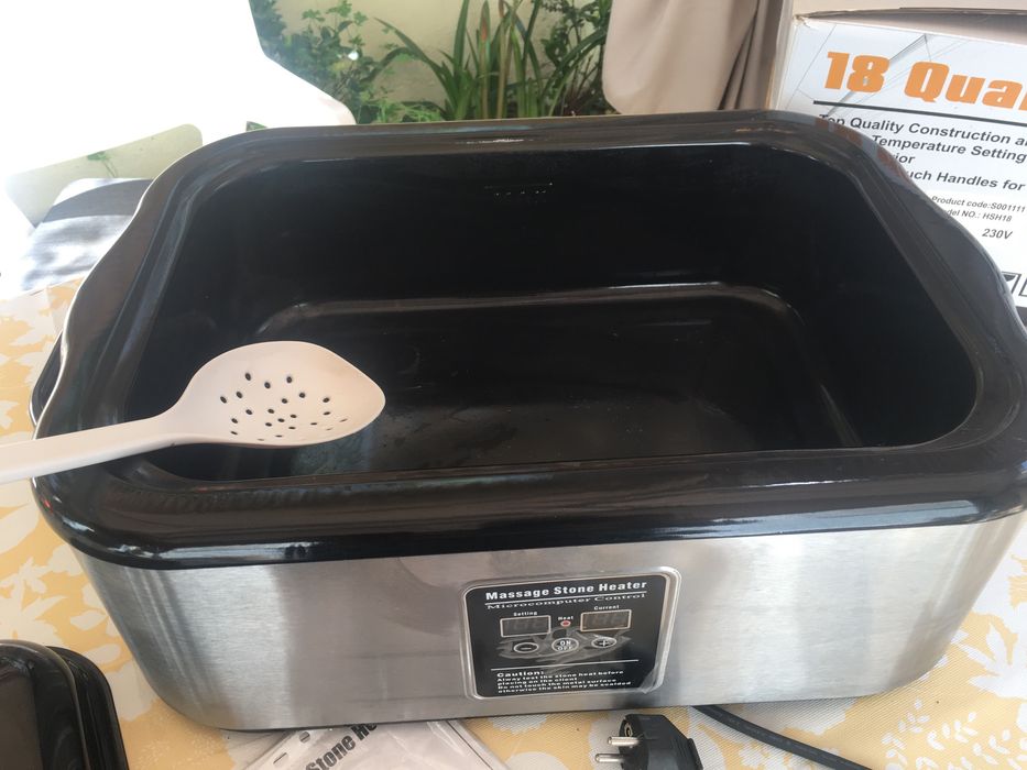 Kit Massagem Pedras Quentes com 64 Pedras