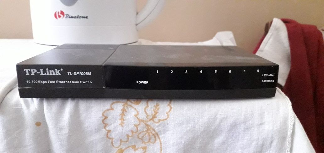 Свич коммутатор TP-Link TL-SF1008M 8 портов