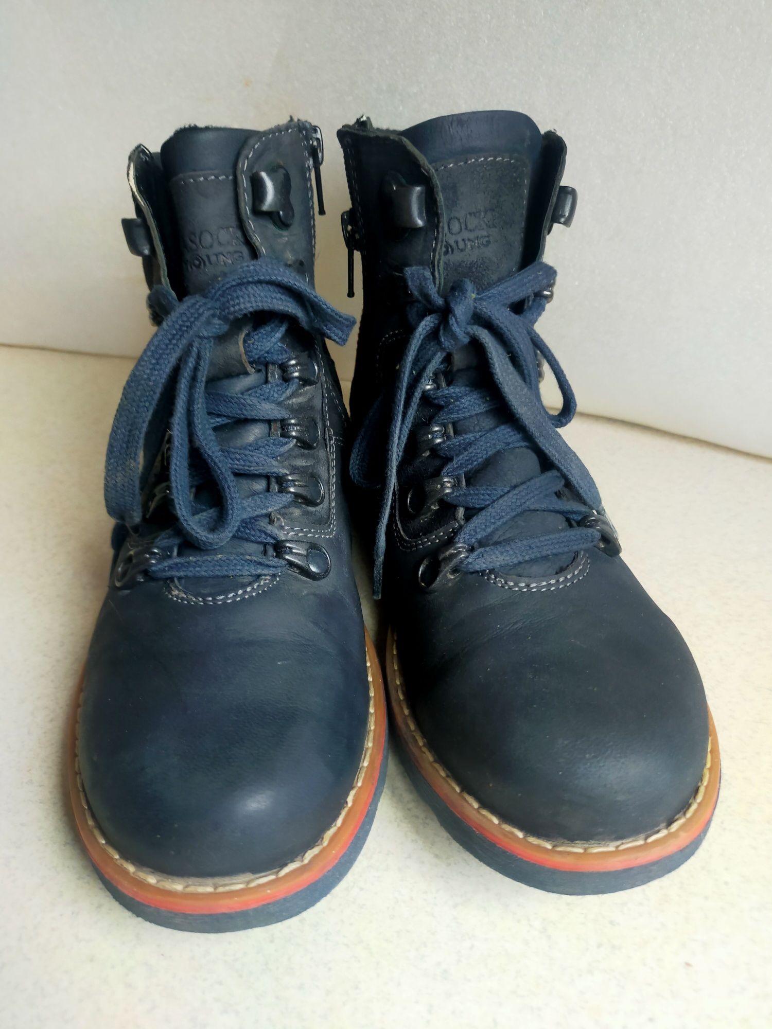Buty zimowe trapery kozaki Lasocki Young 36 /24 cm jak nowe